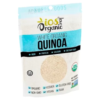 Ios  Organic White Quinoa Grain