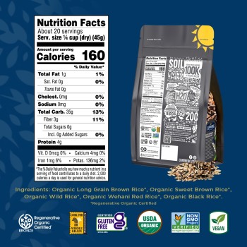 Lundberg Organic Certified Wild Blend Rice