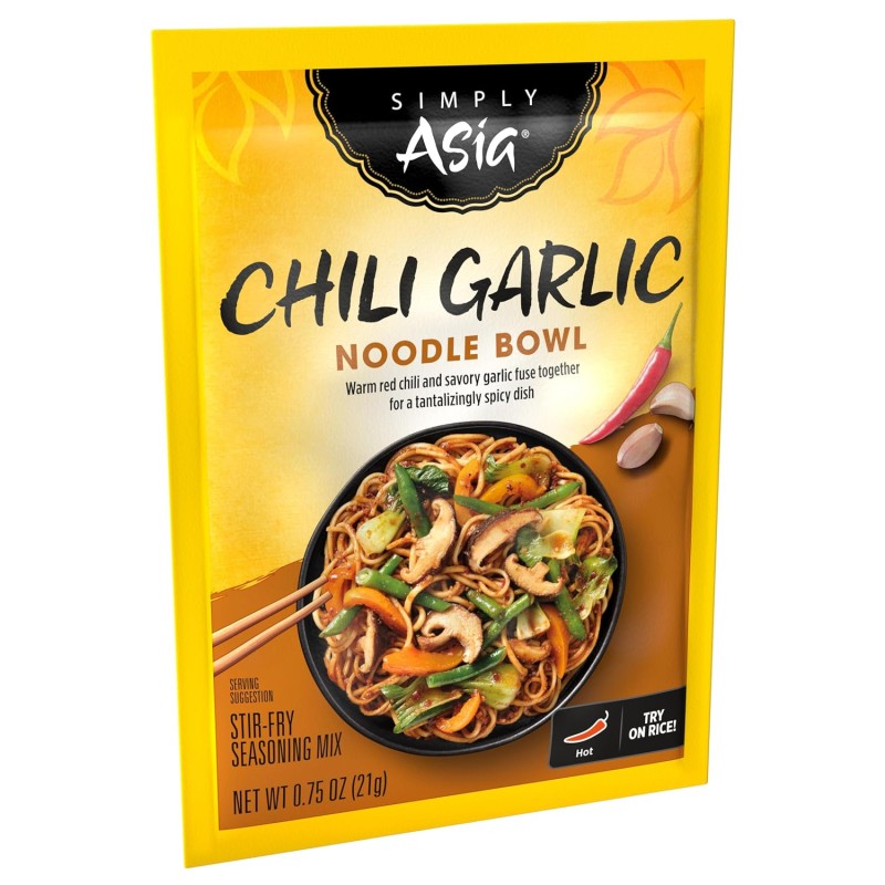Simply Asia Chili Garlic Noodle Bowl Seasoning Mix