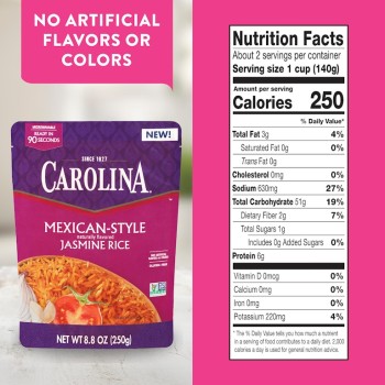 Carolina Jasmine Rice Mexican Style