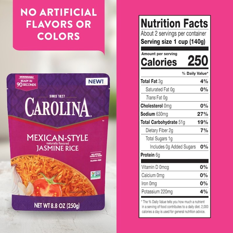 Carolina Jasmine Rice Mexican Style