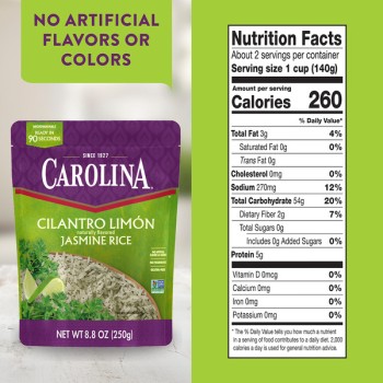 Carolina Jasmine Rice Cilantro Limon