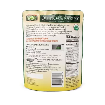 Nature's Earthly Choice Quinoa & Barley Organic Grain Blend