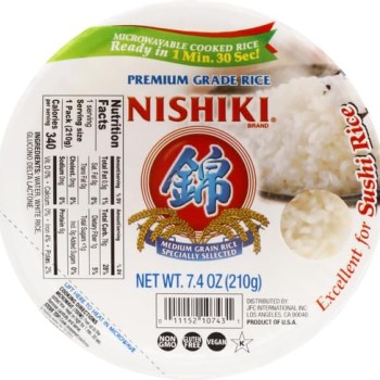 Nishiki Premium Steamed White Rice