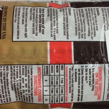 Carolina Whole Grain Brown Rice 2lb