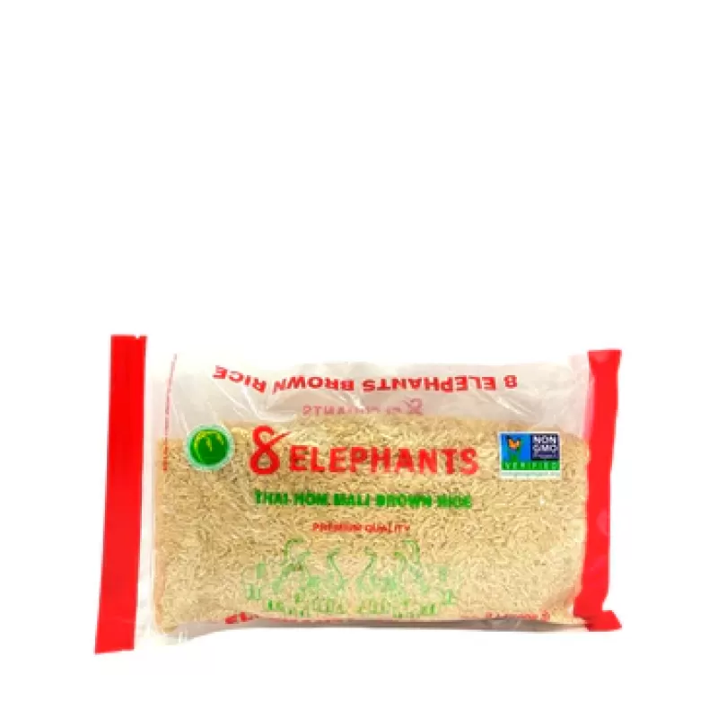 8 Elephants Jasmine Brown Rice 2lb