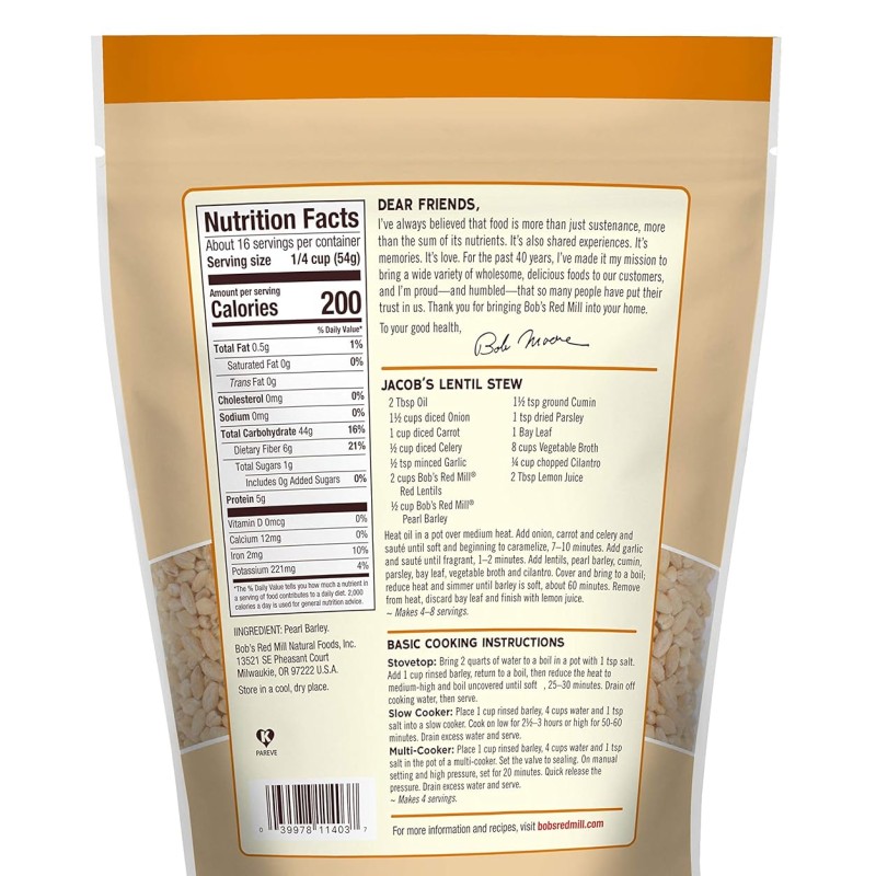 Bob's Red Mill Pearl Barley