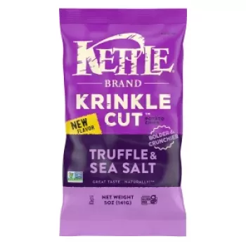 Kettle Brand Krinkle Cut Truffle Sea Salt Potato Chips 5 oz