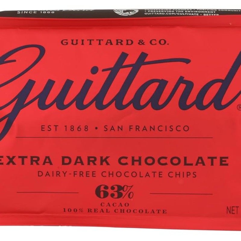 Guittard Baking Chips 63% Extra Dark Chocolate