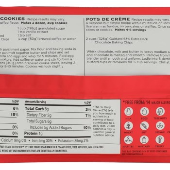 Guittard Baking Chips 63% Extra Dark Chocolate