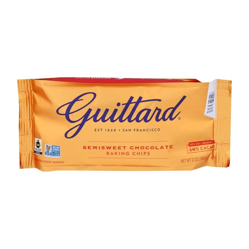 Guittard Baking Chips Semi Sweet Chocolate