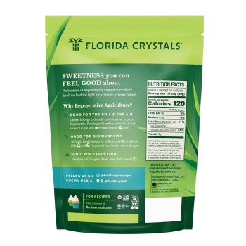 Florida Crystals Organic Regenerative Organic Powdered Sugar