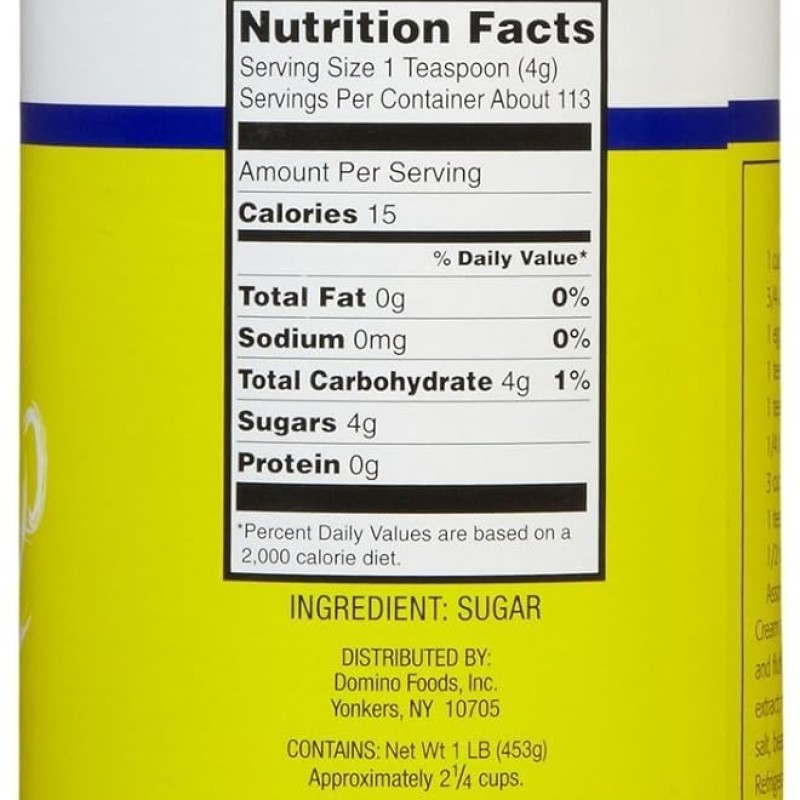 Domino Pure Cane Granulated Sugar