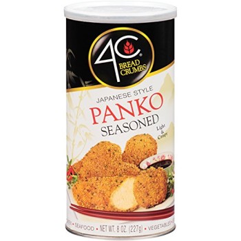 4C Trn Panko Seasoned Bread Crumbs