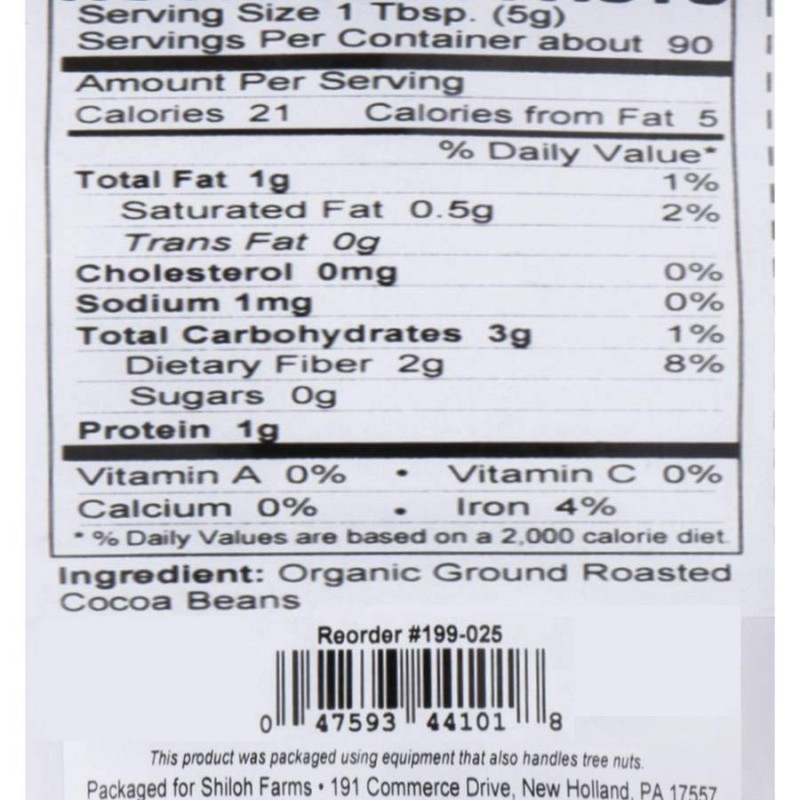 Shiloh Farms Organic Cocoa Powder