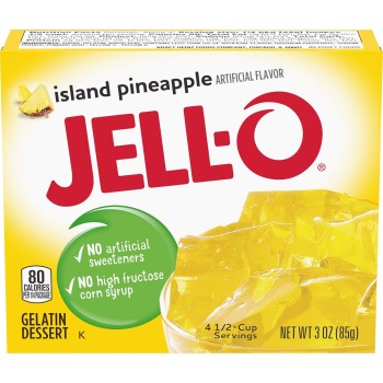 Jell-O Island Pineapple Gelatin Mix