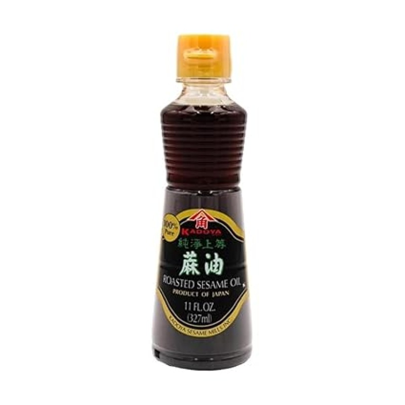 Kadoya Roasted Sesame Oil Seasoning 11 Fl oz