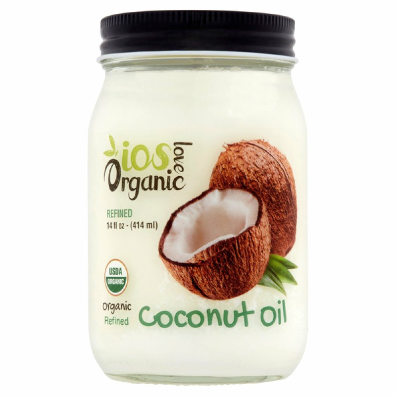 Ios Organic Refined Coconut Oil