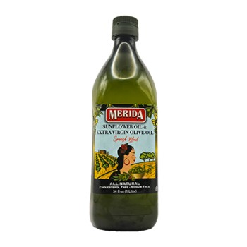 Merida Sunflower Oil and Extra Virgin Olive Oil 34 fl oz