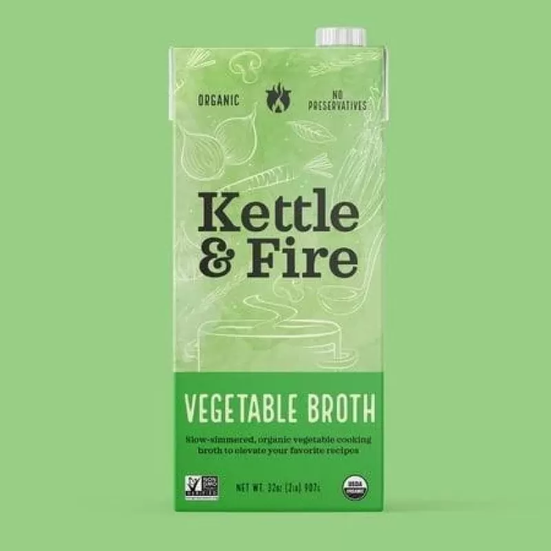 Kettle & Fire Organic Vegetable Broth