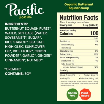 Pacific Foods Organic Butternut Squash Soup