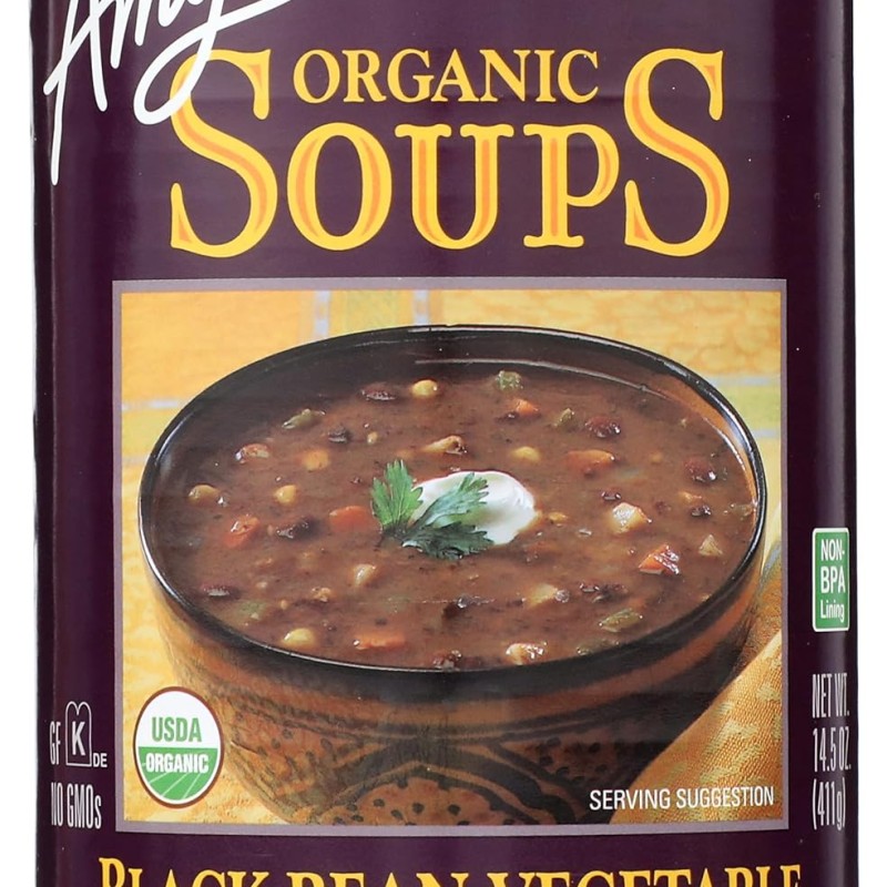 Amy's Organic Black Bean Vegetable Soup