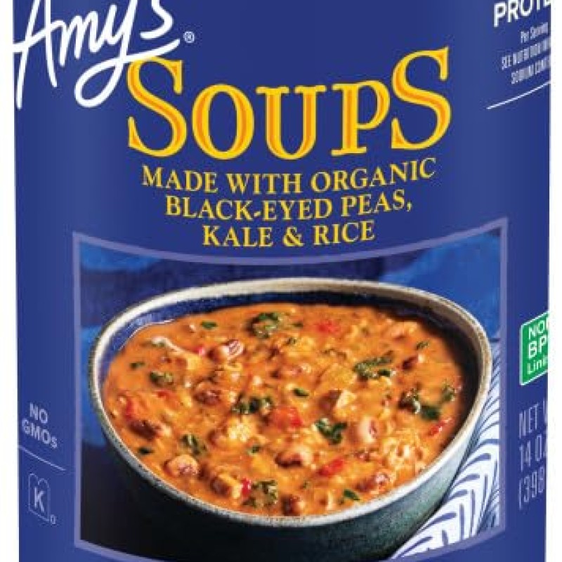 Amy’s Soup Black-Eyed Pea & Kale Gumbo