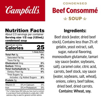 Campbell’s Condensed Beef Consommé