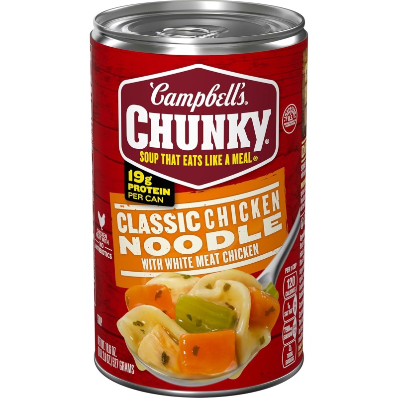 Campbell’s Chunky Classic Chicken Noodle Soup