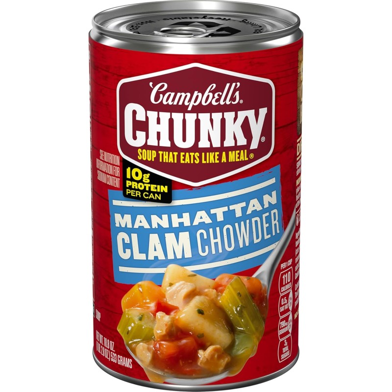 Campbell’s Chunky Soup Manhattan Clam Chowder