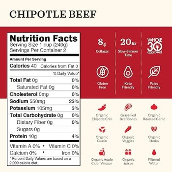 Kettle & Fire Chipotle Beef 16.9 Oz