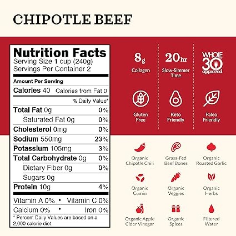 Kettle & Fire Chipotle Beef 16.9 Oz