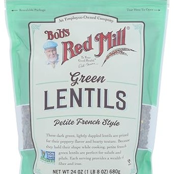 Bob's Red Mill Petite French Green Lentils 24 Oz