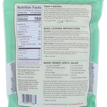 Bob's Red Mill Petite French Green Lentils 24 Oz