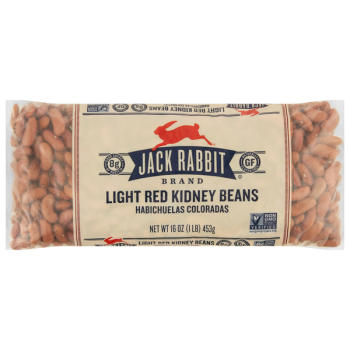 Jack Rabbit Light Red Kidney Beans 16 Oz