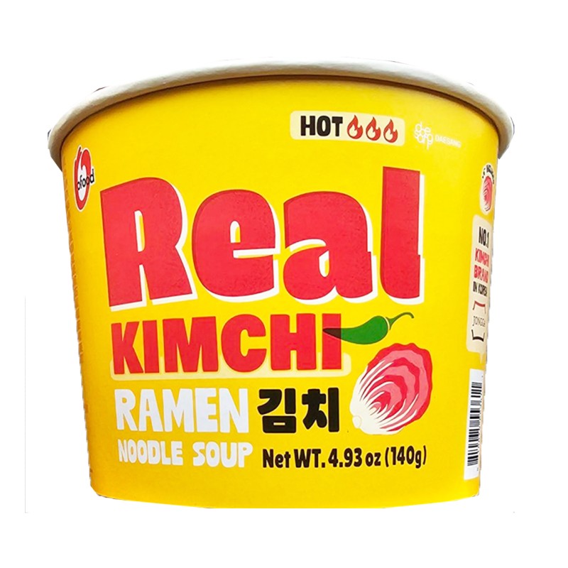 Real Kimchi Ramen Noodle Soup 4.93 Oz