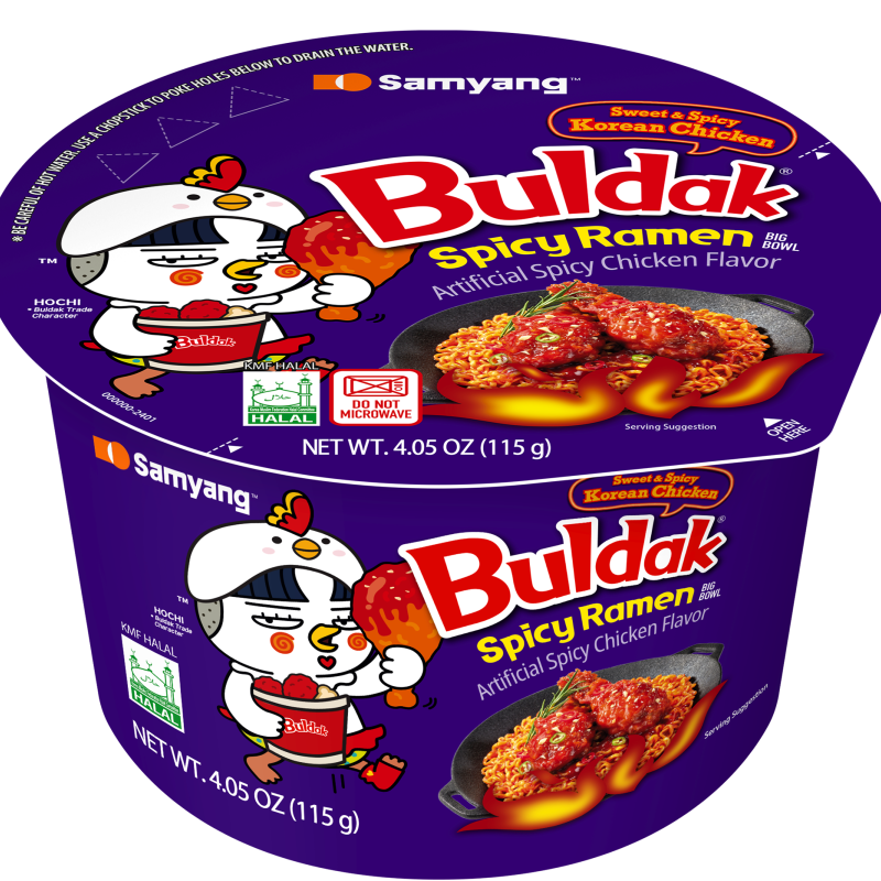 Samyang Buldak Spicy Ramen Artificially Chicken Flavor