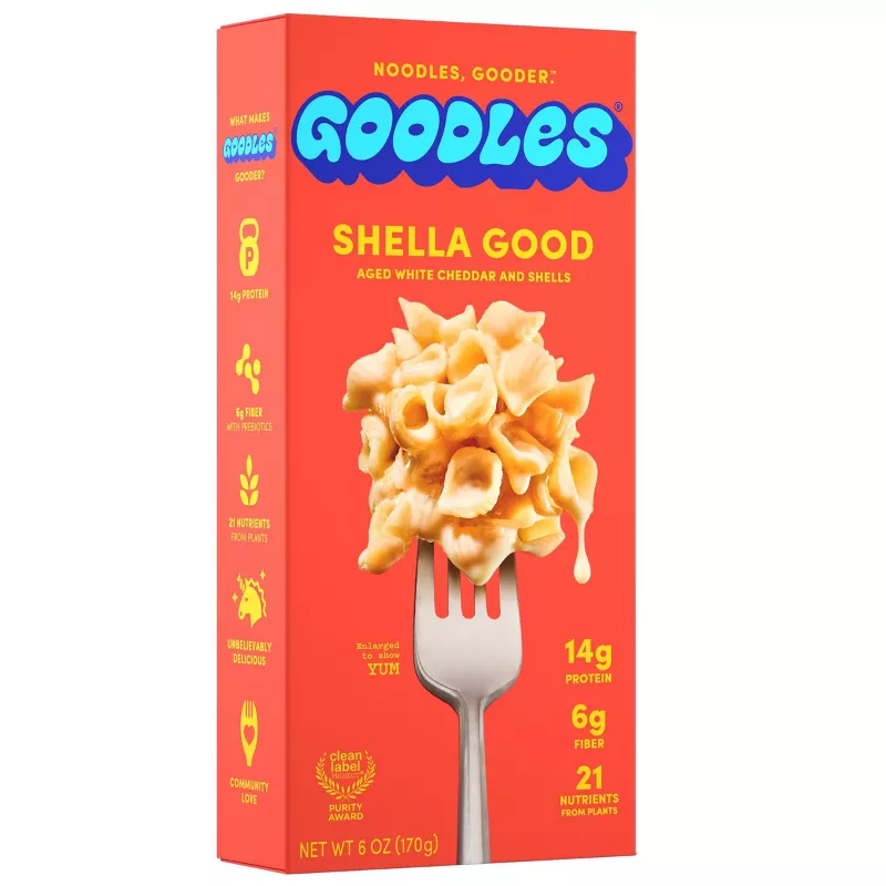 Goodles Shella Good Aged White Cheddar Protein Mac & Cheese