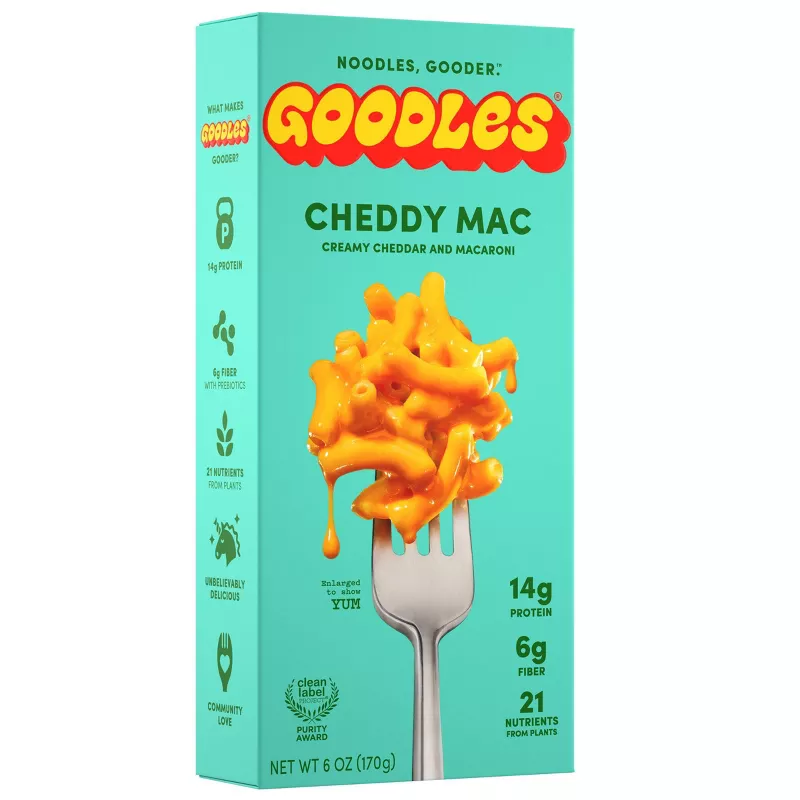 Goodles Cheddy Mac Creamy Cheddar Protein Mac & Cheese