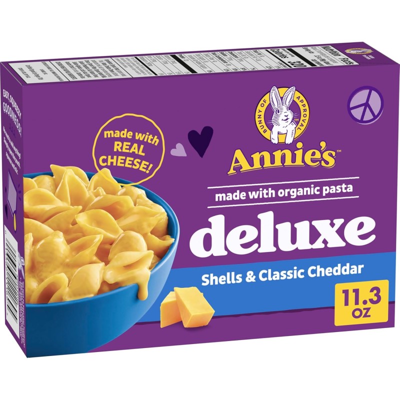 Annie's Deluxe Macaroni and Cheese with Organic Pasta