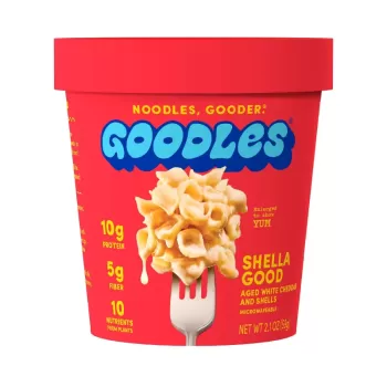 Goodles Shella Good Aged White Cheddar Protein Mac and Cheese Cup