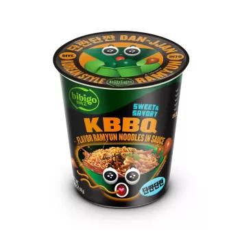 Bibigo KBBQ Sauced Instant Ramyun Noodles