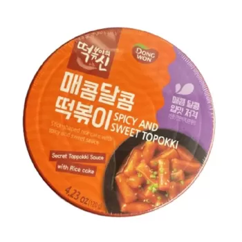 Dongwon Spicy and Sweet Topokki Bowl