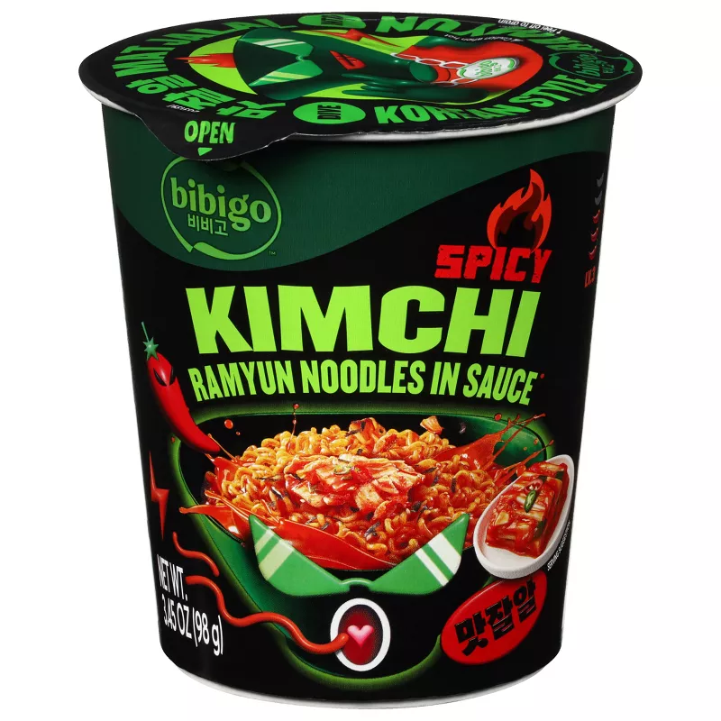 Bibigo Spicy Kimchi Ramyun Noodles