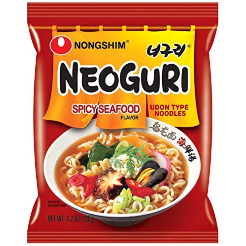 Nongshim Neoguri Spicy Seafood with Udon-Style Noodle