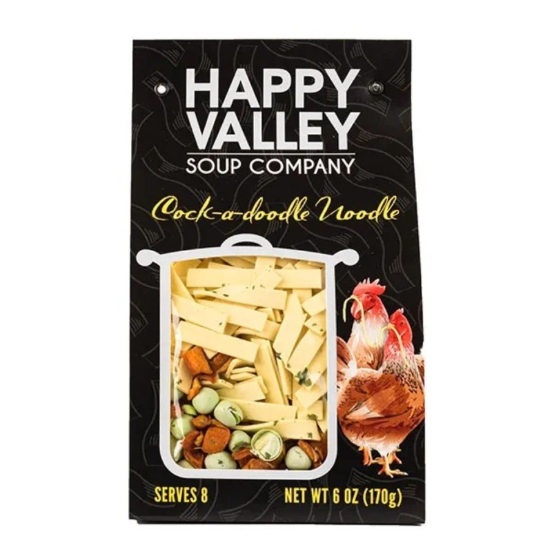 Happy Valley Soup with a Cock-a-Doodle Doo