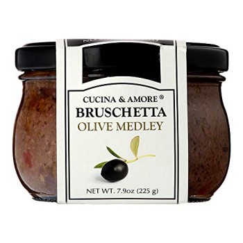 Cucina & Amore Bruschetta Sauce Black Olive 7.9 oz