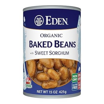 Organic Baked Beans with Sorghum and Mustard 15 oz