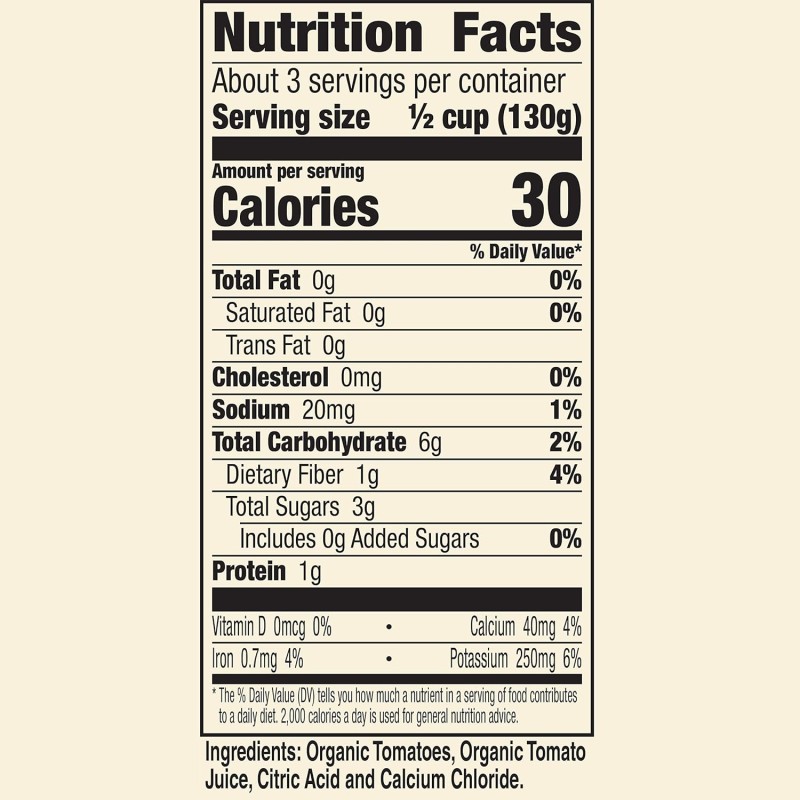 Muir Glen Organic Diced Tomatoes No Salt Added 14.5 oz