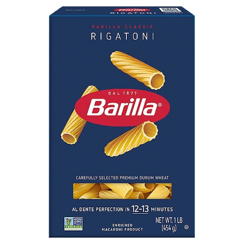 Barilla Rigatoni Pasta 454 g (16 oz)